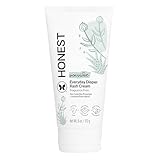 The Honest Company Diaper Rash Cream, Zinc Oxide Ointment, Moisturizing & Calming, Hypoallergenic, NEA Recognized, Cruelty-Free, Value Size 6 oz