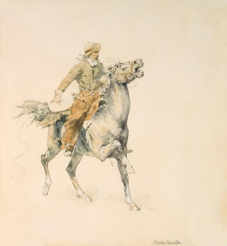 Impression d'art le Cowboy Frederic Remington : réveillez votre esprit d'aventure et de liberté