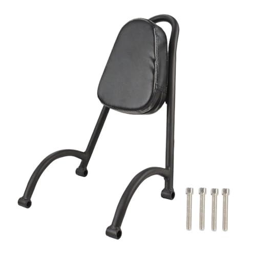 Coussin dossier passager arrière noir pour moto Rebel CMX500 idéal pour les longues balades