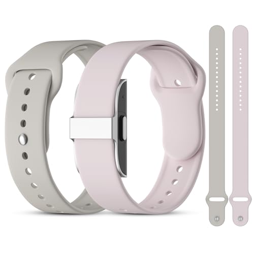 OriJoy Silicone Replacement Strap Compatible with Hume Band, Waterproof Soft Sport Loop Adjustable Wristband for Hume Health Band for Women Men All-Day Wear