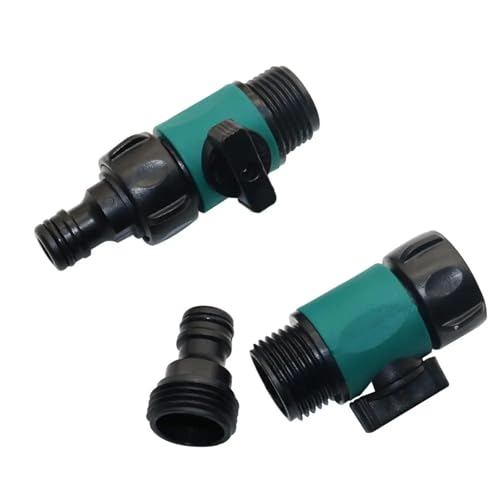 Válvula de plástico de 3/4" con rosca macho para control de riego 4