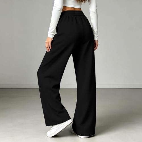 Track Pants Women Straight Leg Sweatpants For Women Baggy Fall Lounge - image 4