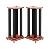 Large compatibilité : ce support d'enceinte est conçu pour accueillir différents types d'enceintes, ce qui le rend compatible avec la plupart des enceintes bibliothèque, moniteurs et enceintes surround. Sa hauteur réglable et sa construction robuste garantissent un positionnement sûr de votre équipement audio pour une qualité sonore optimale. Améliorez votre expérience d'écoute grâce à ce support polyvalent !