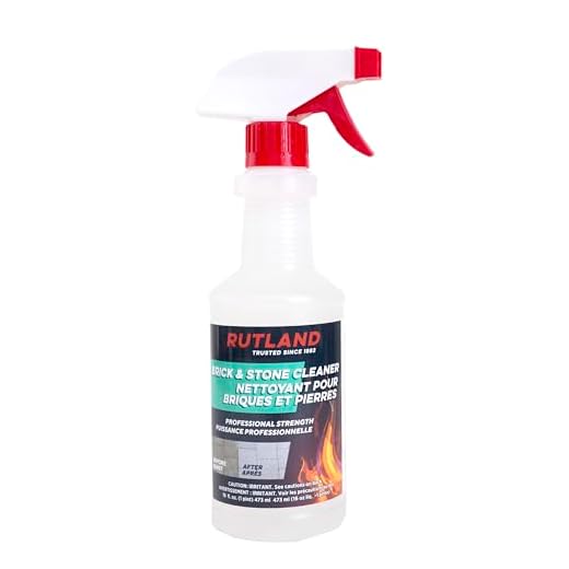 Rutland Products Brick & Stone Cleaner, 16 fl oz, Clear