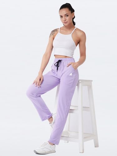 Image of Modeve Women Cotton Blend Track Pant for Summer