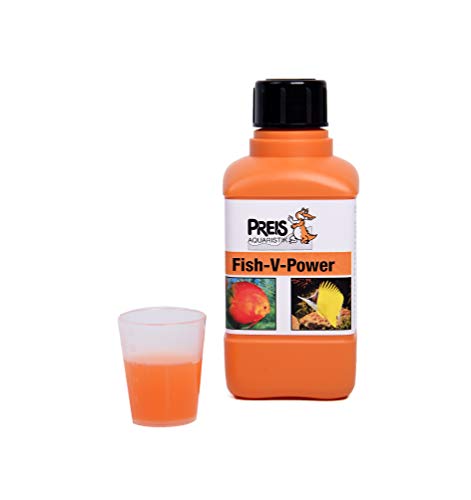 Smart-Planet - Smart-Planet by Preis Aquaristik - Original Fish V Power - Vitamine de poisson d'eau douce et d'eau de mer - 250 ml - Pour la santé des poissons