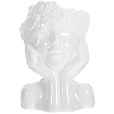 Vasendekoration für frauen – die blumenvase ist aus keramik gefertigt und für den gebrauch bestimmt. sie ist langlebig und eignet sich als dekoration