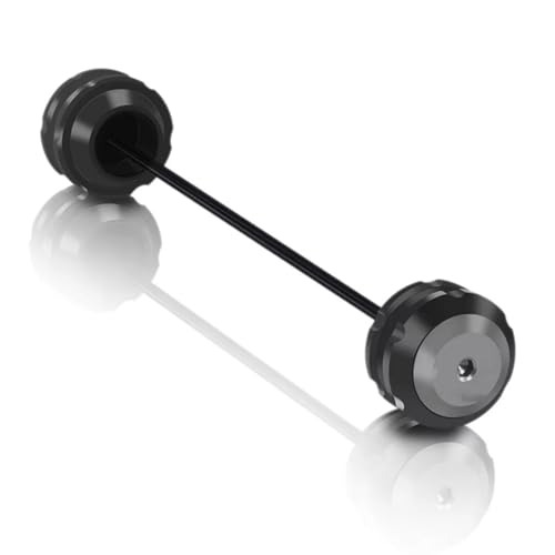 Achsschützer Kompatibel Mit Ducati Für Monster 796 2010–2016 Für 797 2017–2021 Für 821 2014–2021 Vorder Und Hinterradgabel Achsschieberkappe Anti Drop Schutz(Metallic,Rear)