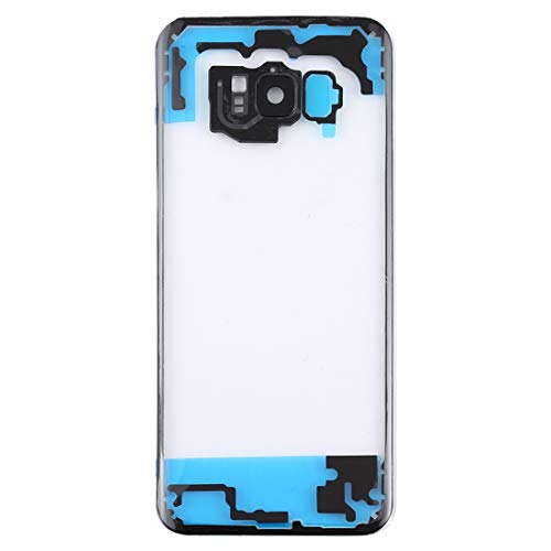 Transparent Batteribaksida med Kameralinsskydd för Galaxy S8+