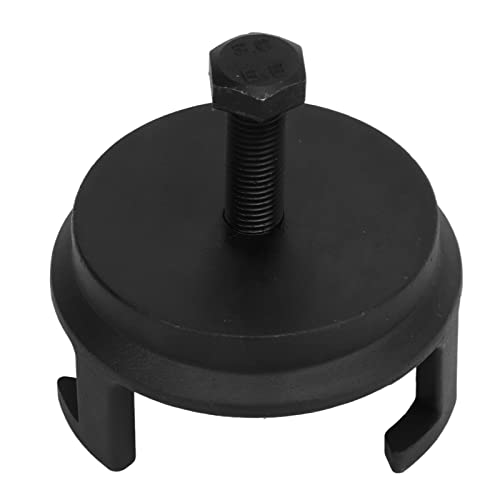 Tbest Herramienta Extractora de Polea de Manivela Equilibrador Armónico Negro Duradero para Vehículos