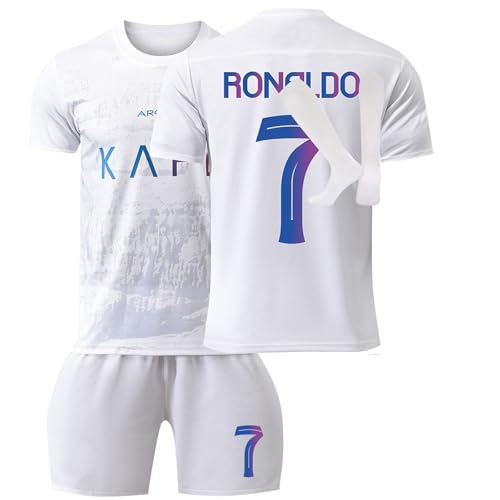 23 24 Kids Sportswear Football Kits - Boys' Tracksuits, Jerseys & Training Shirts - Home/Away & Unisex Activewear - Shorts, Socks (7 Years, Children 8-9)