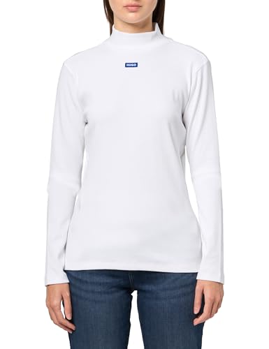 Chemise en jersey à manches longues HUGO : le confort anti-froissement à col montant