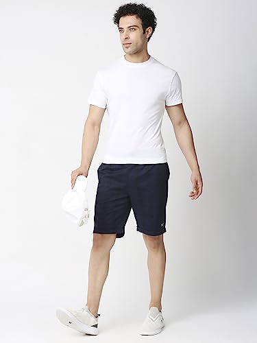 Image of Thomas Scott Men's | Checks | Chino Shorts | Regular Fit | Linen Blend | Above Knee | Casual Short
