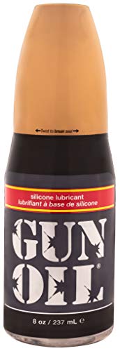GUN OIL Silicone Lubricant - Hypoallergenic Silicone-Based Lubricant Enriched With Aloe Vera & Vitamin E For Maximum Comfort And Long-Lasting Lubrication ( 8 Fluid Ounce - 236 Milliliter )