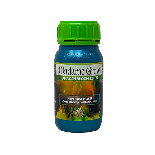Floración para tú Planta – PK 28-25 + Molibdeno – Multiplica el número de flores y su tamaño – Fertilizante o Abono Orgánico – Jardines Espectaculares – (250 ml)