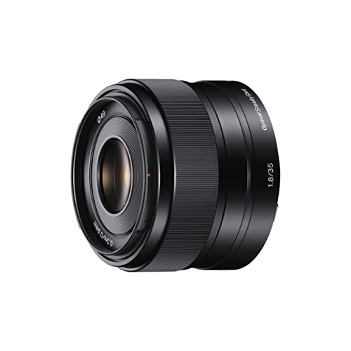 Sony SEL35F18 E Mount APS-C 35 mm F1.8 Prime Lens – Black