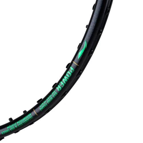 Image of Li-Ning AXForce 100 Unstrung Badminton Racquet, 3U G5 - Green /Black 31 LBS (pounds)