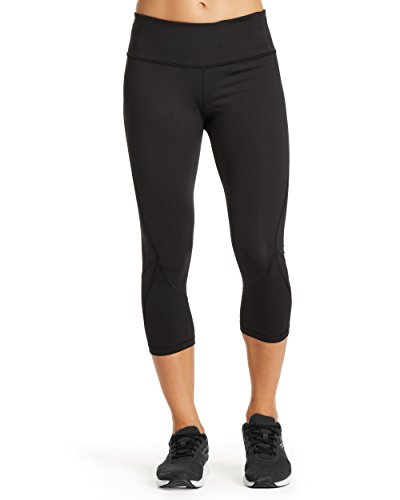 Mission Women's VaporActive System Mid-Rise Capri Leggings, Moonless Night, Large