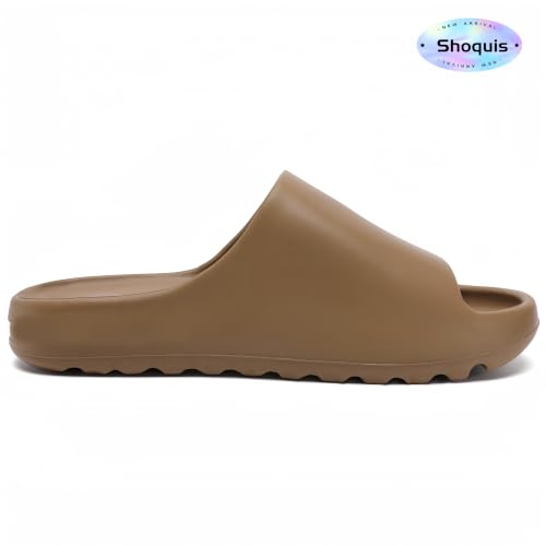 Image of Shoquis Cloud Slides Sandals for Women Men, Pillow Slippers,Open Toe Garden Shoes,sandals women,Drying Soft Lightweight Shower Shoes for Indoor and Outdoor