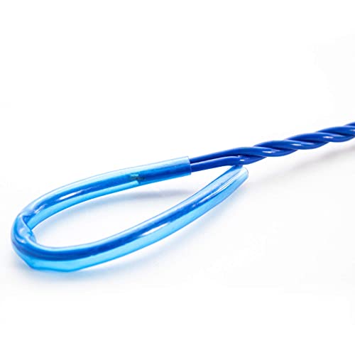 Penn Plax Aquarium Fish Net – Aqua Blue Quick Catch Mesh Wire Net Safe for All Fish – 4 Inches