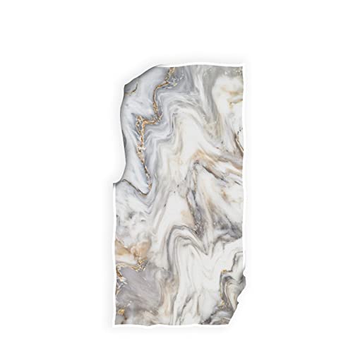 Wamika White Gold Marble Hand Bath Towel Shower Towels Set Gray Tie Dye Kitchen Hanging Gym Fingertip Bathroom Towel Highly Absorbent #TOP3
