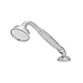 Rohl U.5386LS-APC Perrin and Rowe Deck Mounted Hand Shower with Metal Handle, 60", Polished Chrome