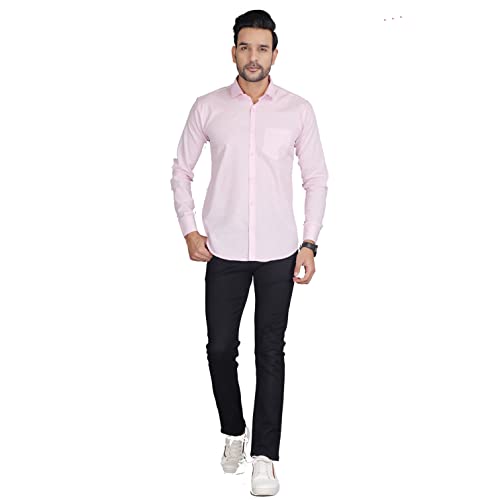 Image of Man Slim Fit Cotton Casual Shirt