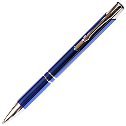 Stylo à bille Lanier Pens fini en aluminium anodisé bleu durable et élégant