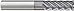 5/8-6FL-SE-Reg-40-Deg. Helix TiAlN Carbide End Mill 292-301223