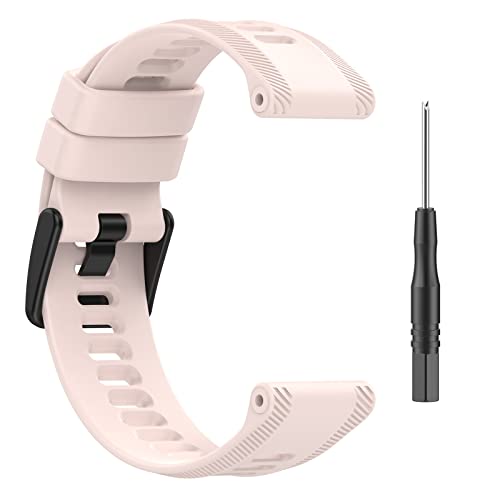 ストラップ交換用シリコン時計ストラップ 22.4mm バンド Garmin用 Forerunner用 955 Descent G1用