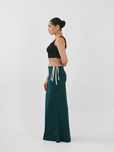 Image of I AM BY DOLLYJAIN D'coat Simple with Extender Length Adjustable for Women - 99% Cotton, 1% Lycra Stylish Lightweight Coat for Casual and Formal Wear