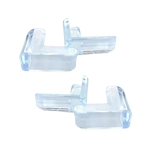 Corner Guard & Edge Safety Corner Protectors for Kids - Furniture Bumpers - Baby Proofing Cushion to Cover Sharp Furniture & Table Edges - Clear and Transparent (Pack of 04)