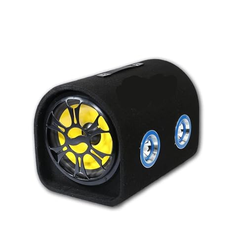 RQTNGHX 12V 220V Car Audio Active Subwoofer Motorcycle Speaker Box 8 inch HiFi KTV Home Computer Bass Speakers Bass(10 inches) - Thumbnail 2