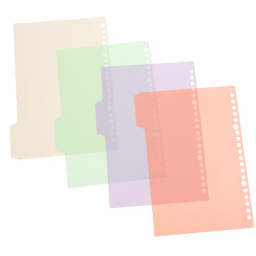 Intercalaires de couleur avec onglets classifiés TEHAUX pour optimiser le tri de vos notes