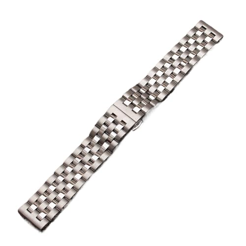 [ȓX] WCC00816 Watchband Matte And Polished Watch Stainless Steel Straps Bracelets 16mm 18mm 19mm 20mm 21mm 22mm 24mm(16mm)