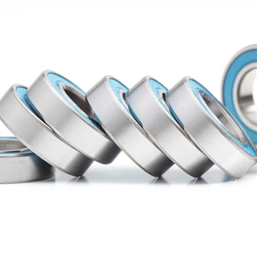 Roulement 6800RS 10x19x5 mm lot de 10 pièces à billes avec joint bleu