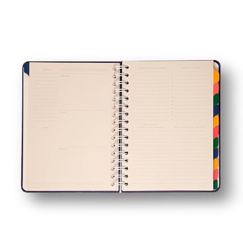 Planner Permanente Wire-o Bossa Nova Semanal Notas A5 Boemia, Cicero