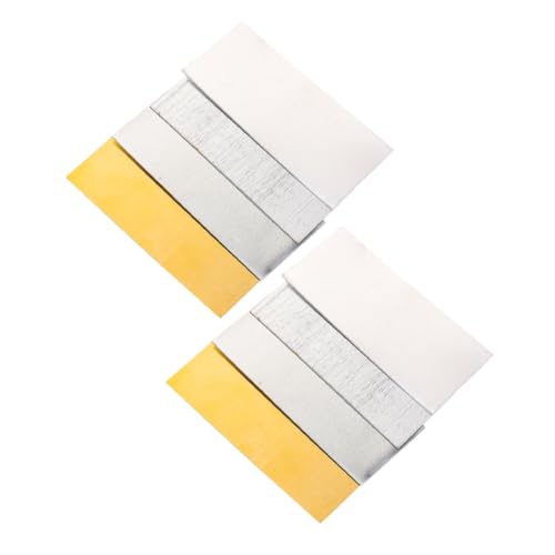 PRETYZOOM 8pcs Copper Zinc Anode Sheets for Educational