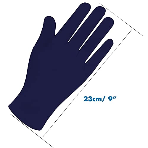 QSN STUFF Knitted Cotton Winter Gloves for Men & Women | Double Layered Warm Hand Gloves | Sun Burn Protection | Outdoor Work, Bike Riding, Driving, Daily Use (4 Pairs)