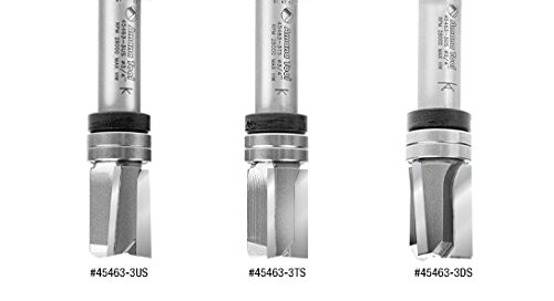 Amana Tool 45366-3Us Carbide Tipped Flush Trim Plunge Template 3/4 D X 3/8 Ch X 1/2 Inch Shk W/Upper Ball Bearing 3 Flute Router Bit #TOP28