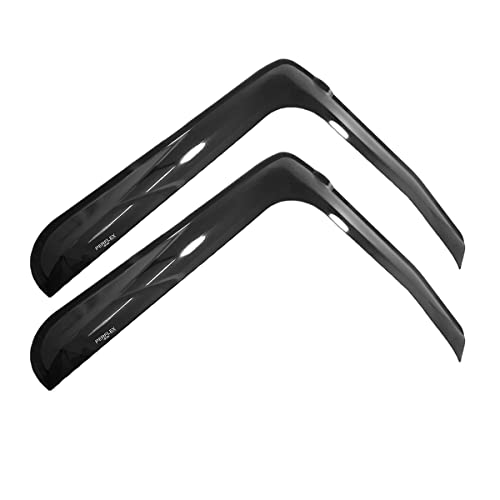 Promo Link - Lot de déflecteurs d’air et de pluie, protection solaire, accessoire de cabine, noirs, pour camion