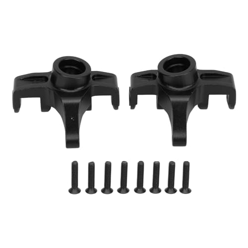 Dilwe RC-Lenkbecher, Aluminiumlegierung, Hochbeständiger RC-Lenkbecher-Ersatz für MJX 1/14 14210 1/16 16208 (Black