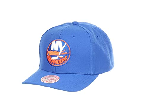 Mitchell & Ness New York Islanders Blue NHL Team Ground 2.0 Pro Snapback Cap