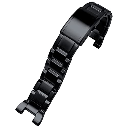 Bracelet strap metal de rechange compatible GST-B100 et GST-210 noir