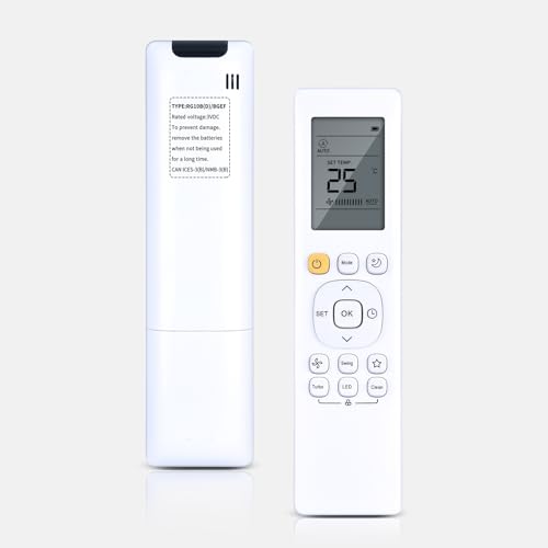 Télécommande pour Midea RG10B(D) BGEF RM-Series climatiseur blanc