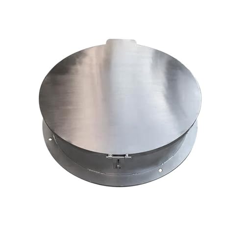 Pokrywa szamba ze stali nierdzewnej z zamkiem - Wytrzymała kwadratowa/okrągła pokrywa inspekcyjna do patio, trawnika, ogrodu, chodnika, szkoły - metalowa rama (