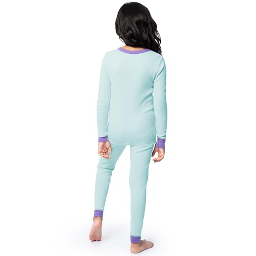 Fruit of the Loom Girls' 4-Piece Tight Fit Pajama Set2