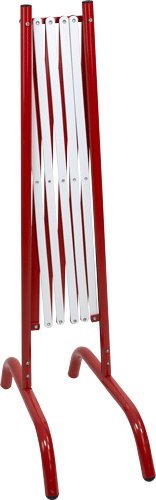 Barrière de chantier extensible droite - Rouge/Blanc - 8000257 | Barrière extensible droite Novap - Rouge/Blanc