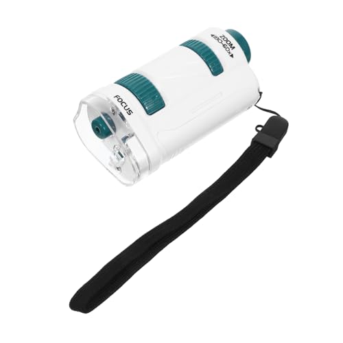 KOMBIUDA 1 Set Microscope for Portable Biology Magnifier for Science Experiments Magnification Safe and Lightweight Laboratory Accessory for for Classroom and Home Use