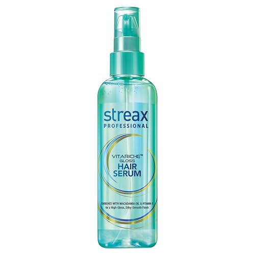 Streax Professional Vitariche Gloss Hair Serum, 200ml|for Dry Fri...